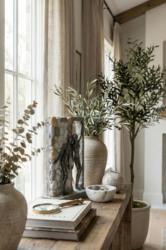 ESCULTURA O ENCONTRO - 30x18,5