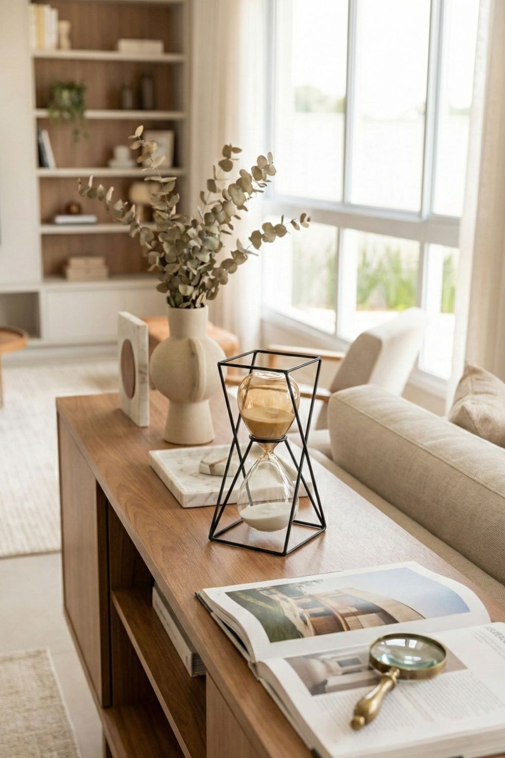 AMPULHETA CUBIC - 19x14,5