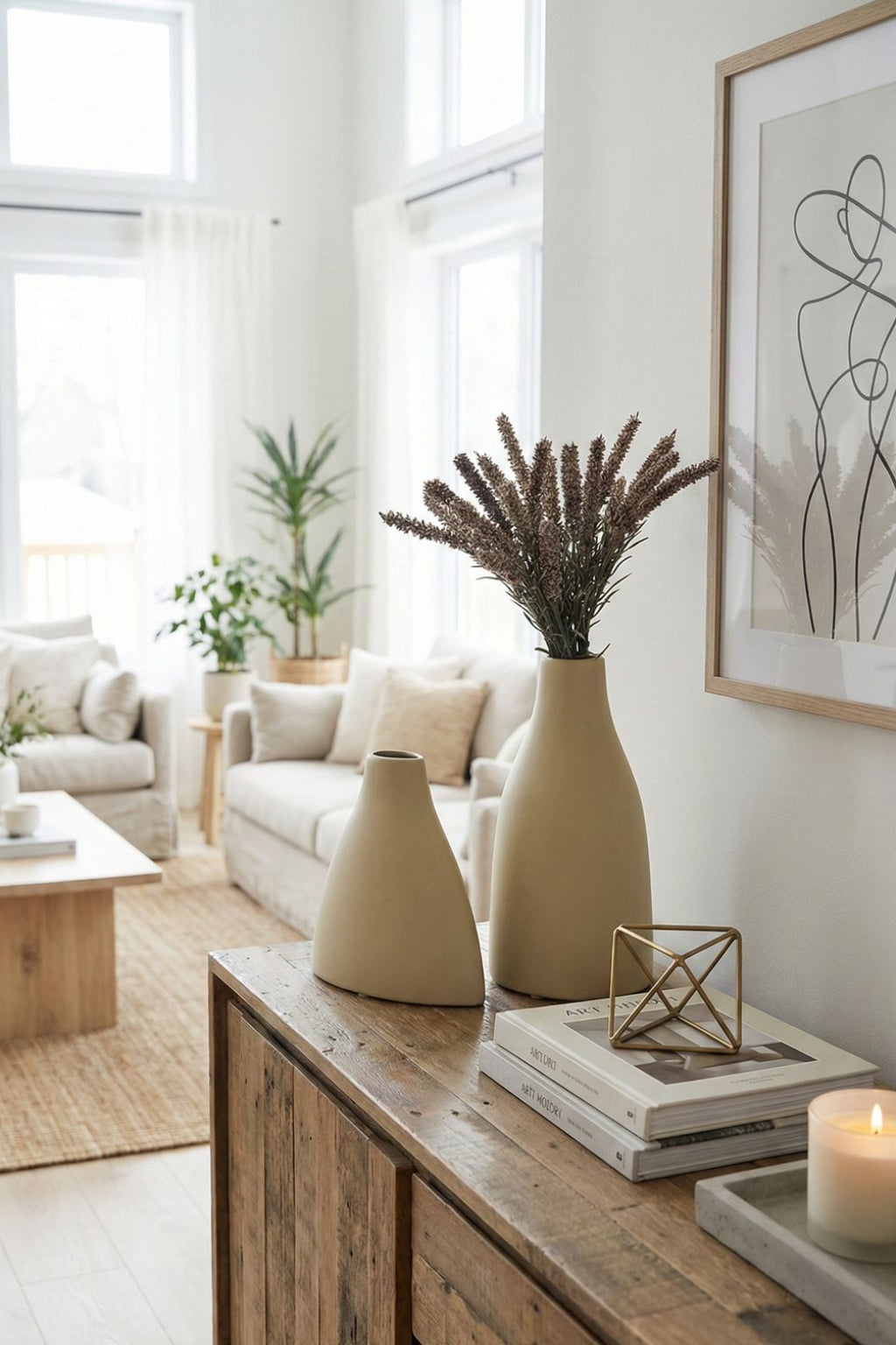 VASOS DUNA - 2 peças