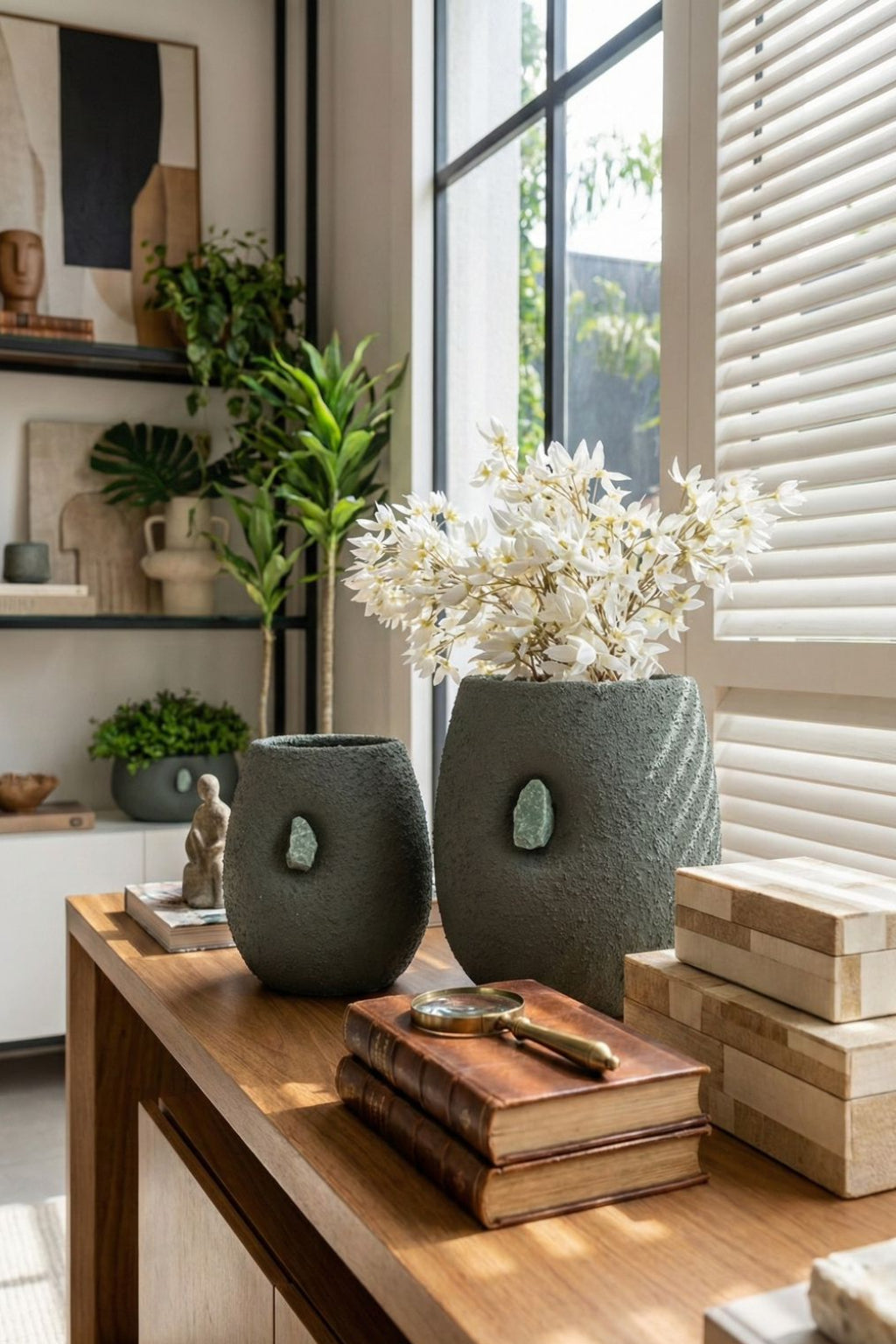 VASOS EAGAN - 2 peças