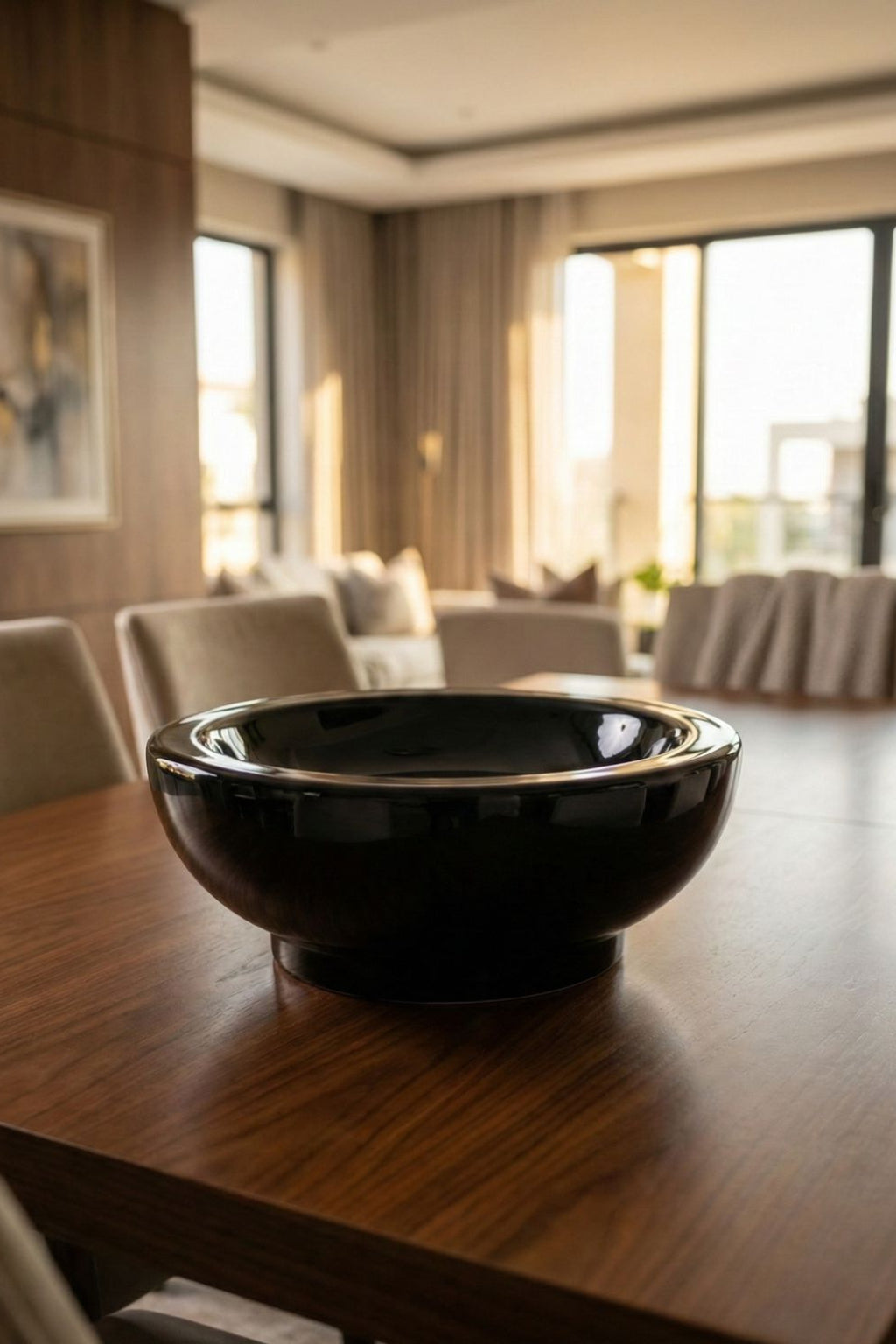 CENTRO DE MESA + COLAR AVALON - 2 peças