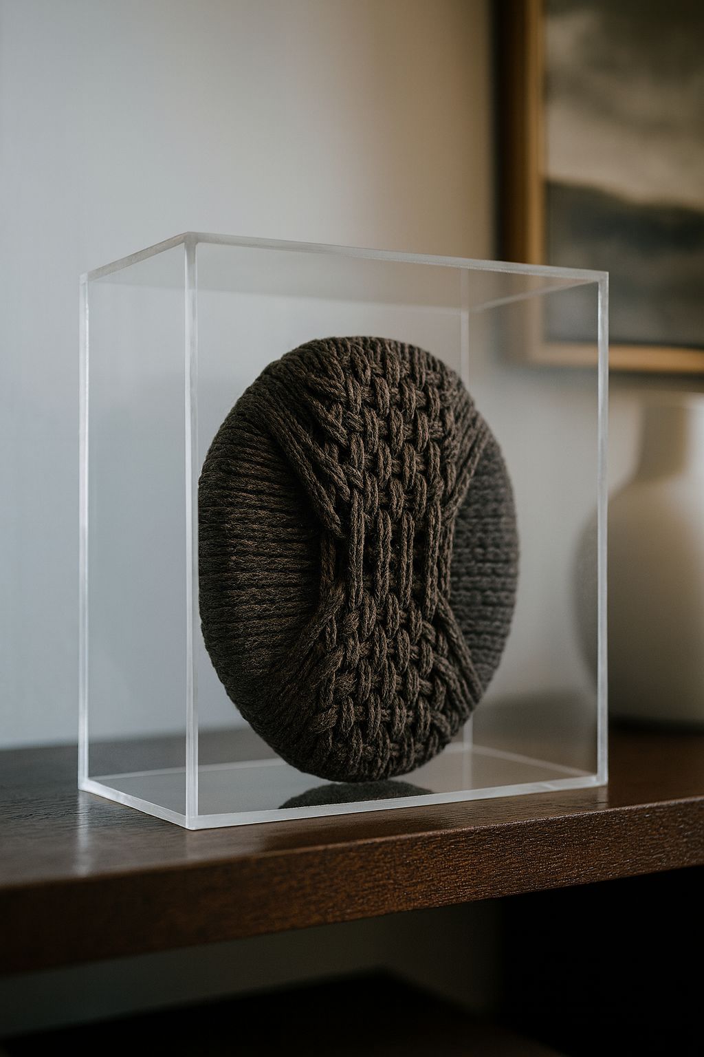 ESCULTURA EM ACRILICO CASULO - 20x16