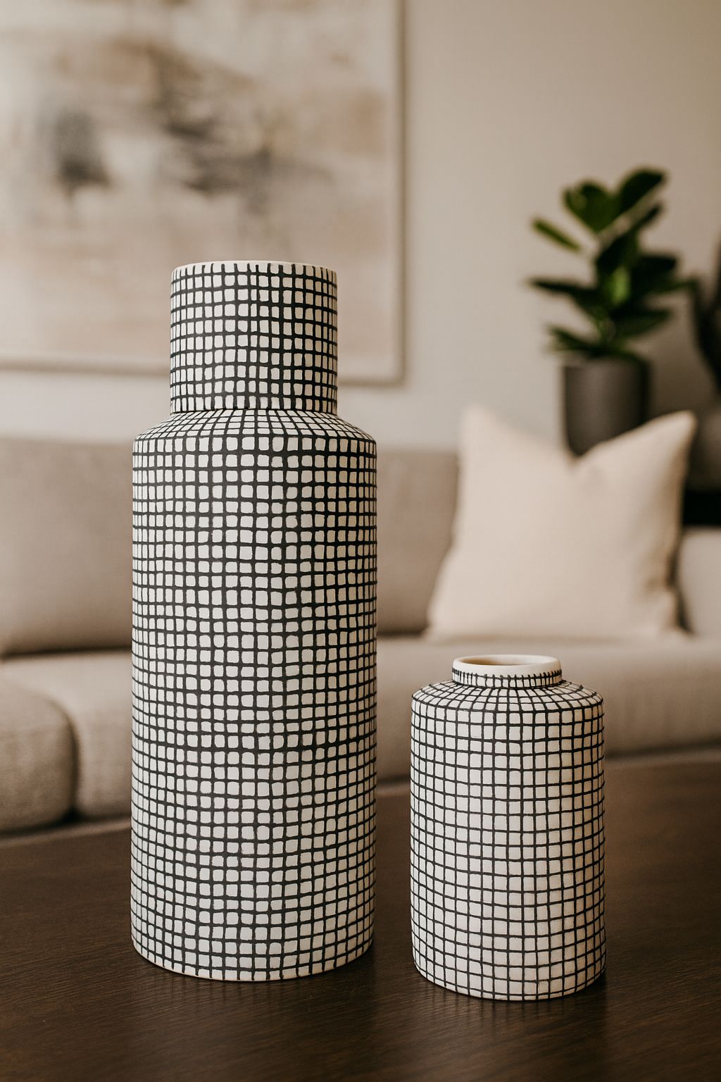 VASOS LÍNTIO - 2 peças