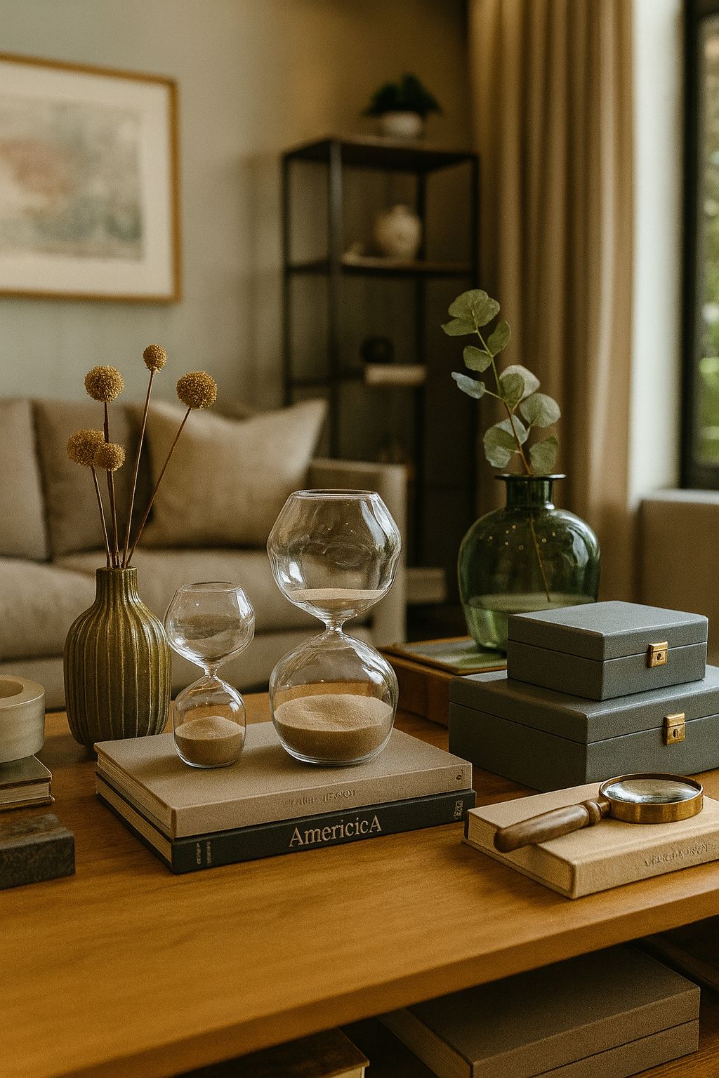 AMPULHETAS LISSANDRA - 2 peças