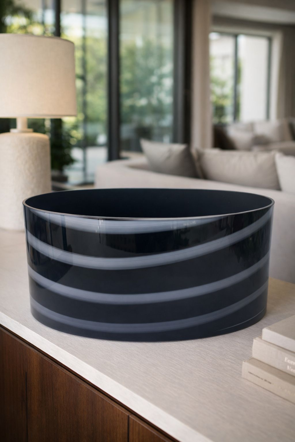 VASO OBSIDIANA - 41x20