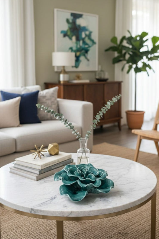 FLOR ESMERALDI - 16x16