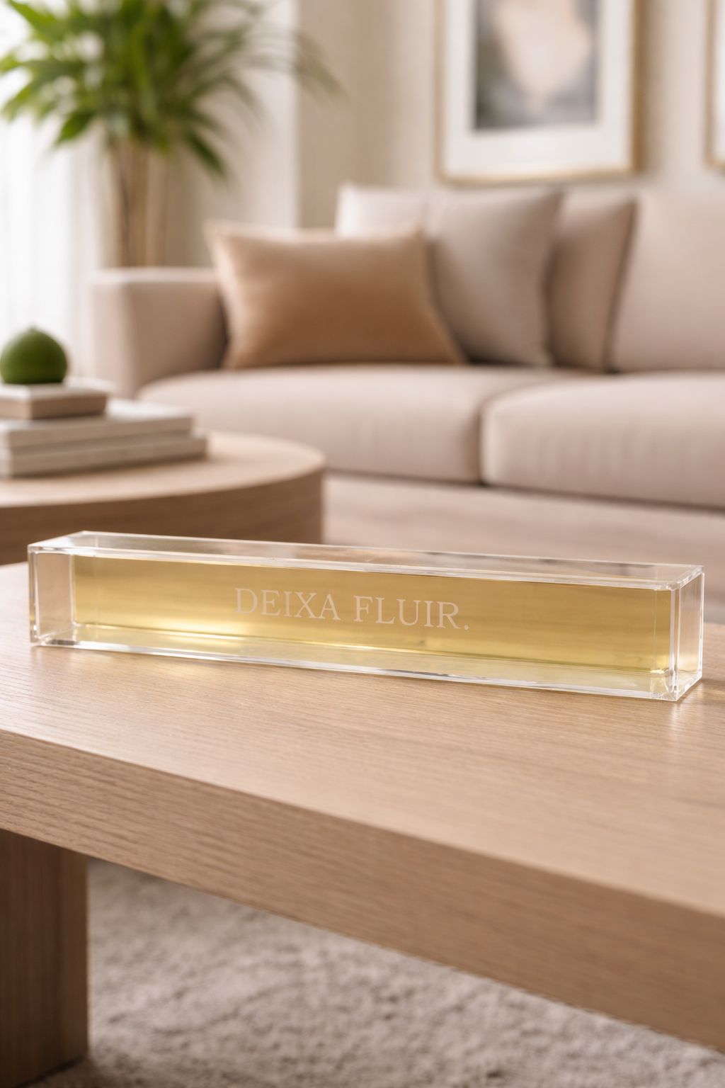 ESCULTURA DEIXA FLUIR - 33cm