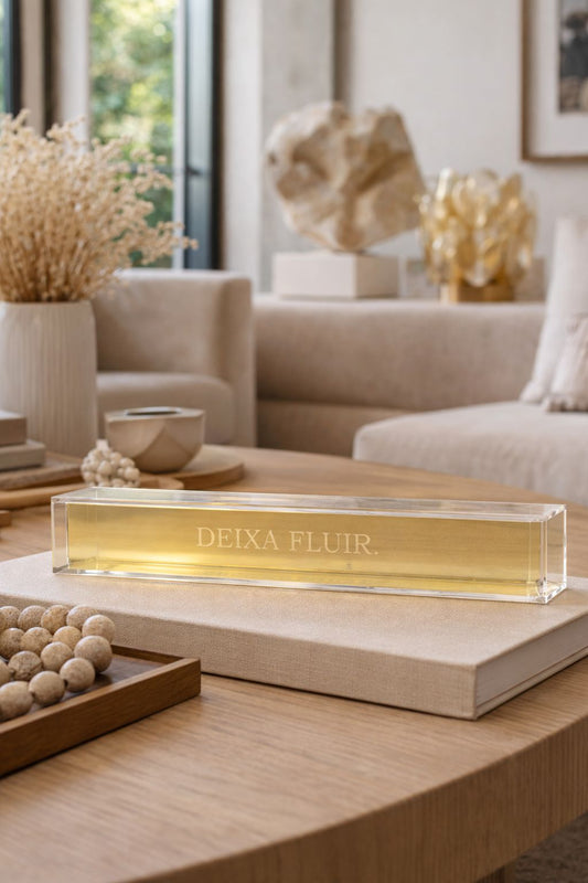 ESCULTURA DEIXA FLUIR - 33cm