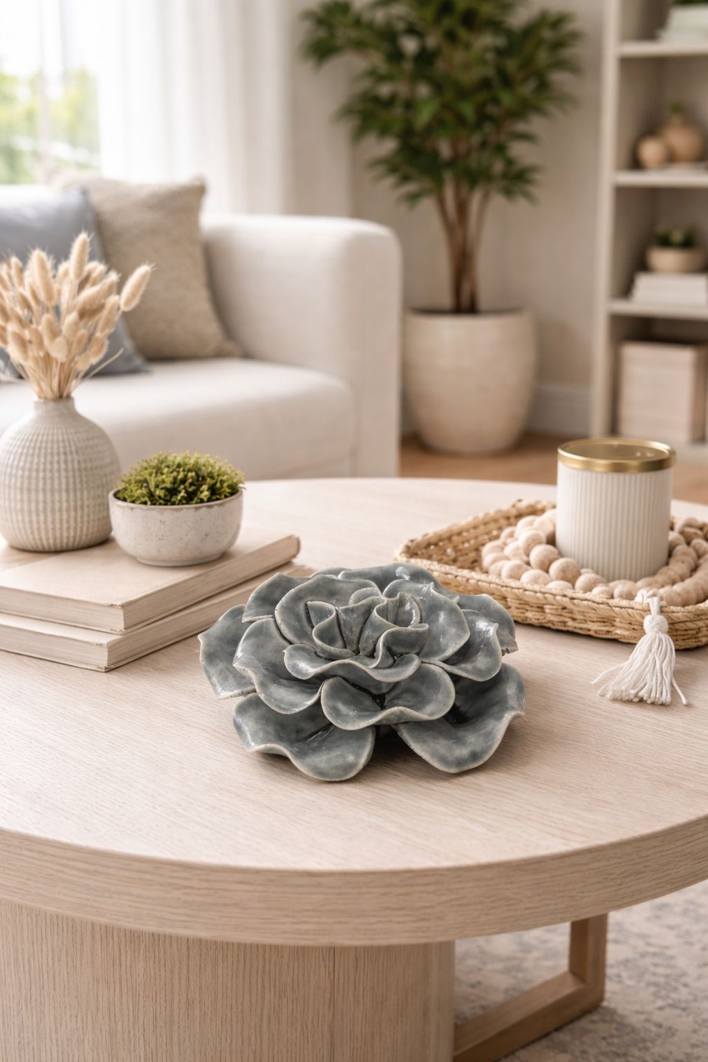 ESCULTURA FIORA EM CERÂMICA - 11x4