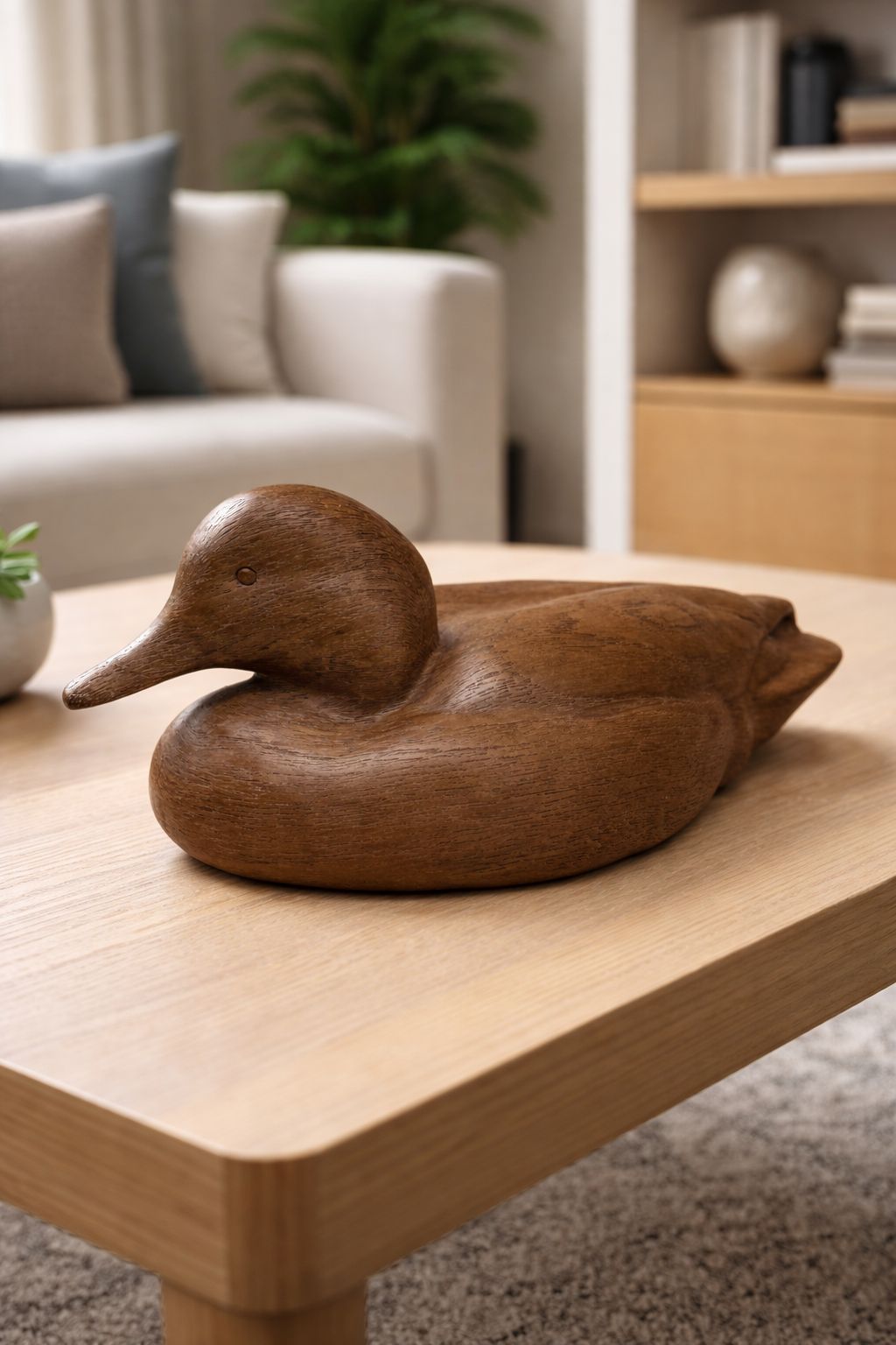 ESCULTURA PATO - 34x16