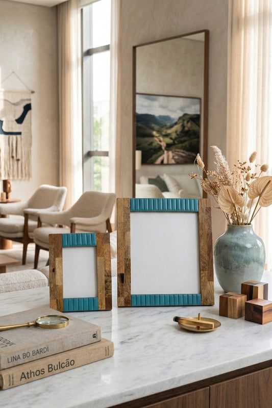 CONJUNTO PORTA-RETRATO RAVELLO - 2 peças