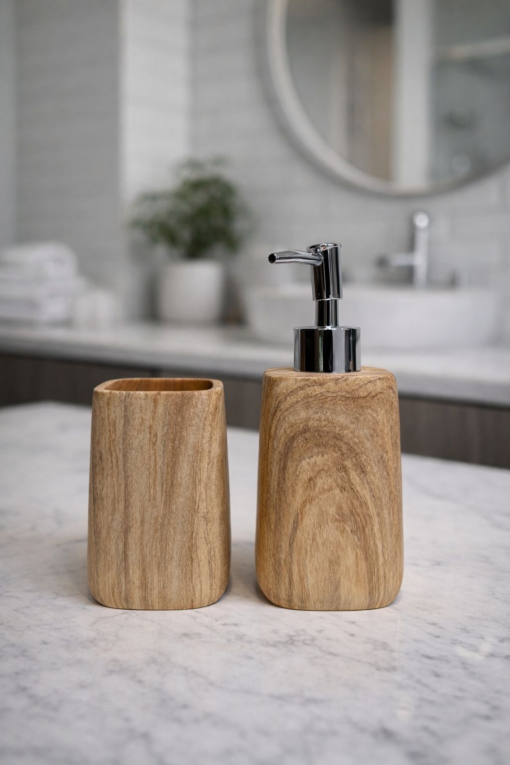 KIT DE BANHEIRO LIGNUM - 2 peças