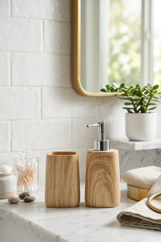 KIT DE BANHEIRO LIGNUM - 2 peças