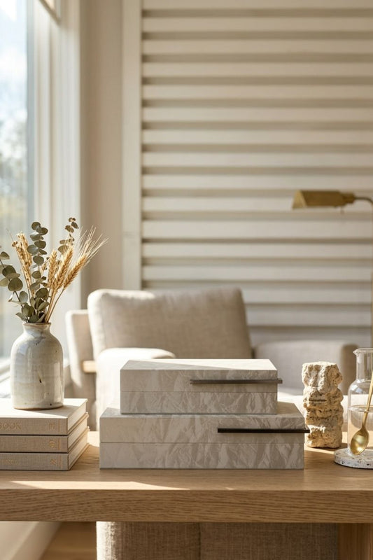 CAIXAS VENTURO - 2 peças - Revestimento em PU