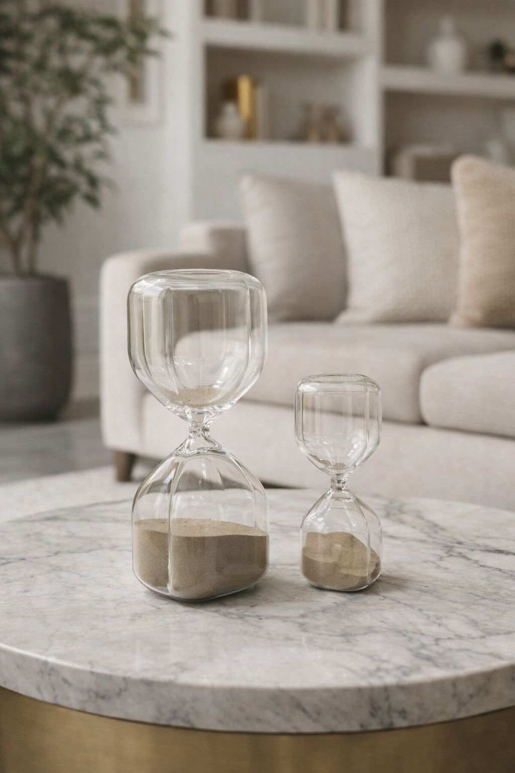 AMPULHETAS TEMPO - 2 peças