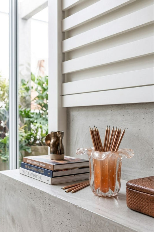 VASO MURANO FIORA - 17x13