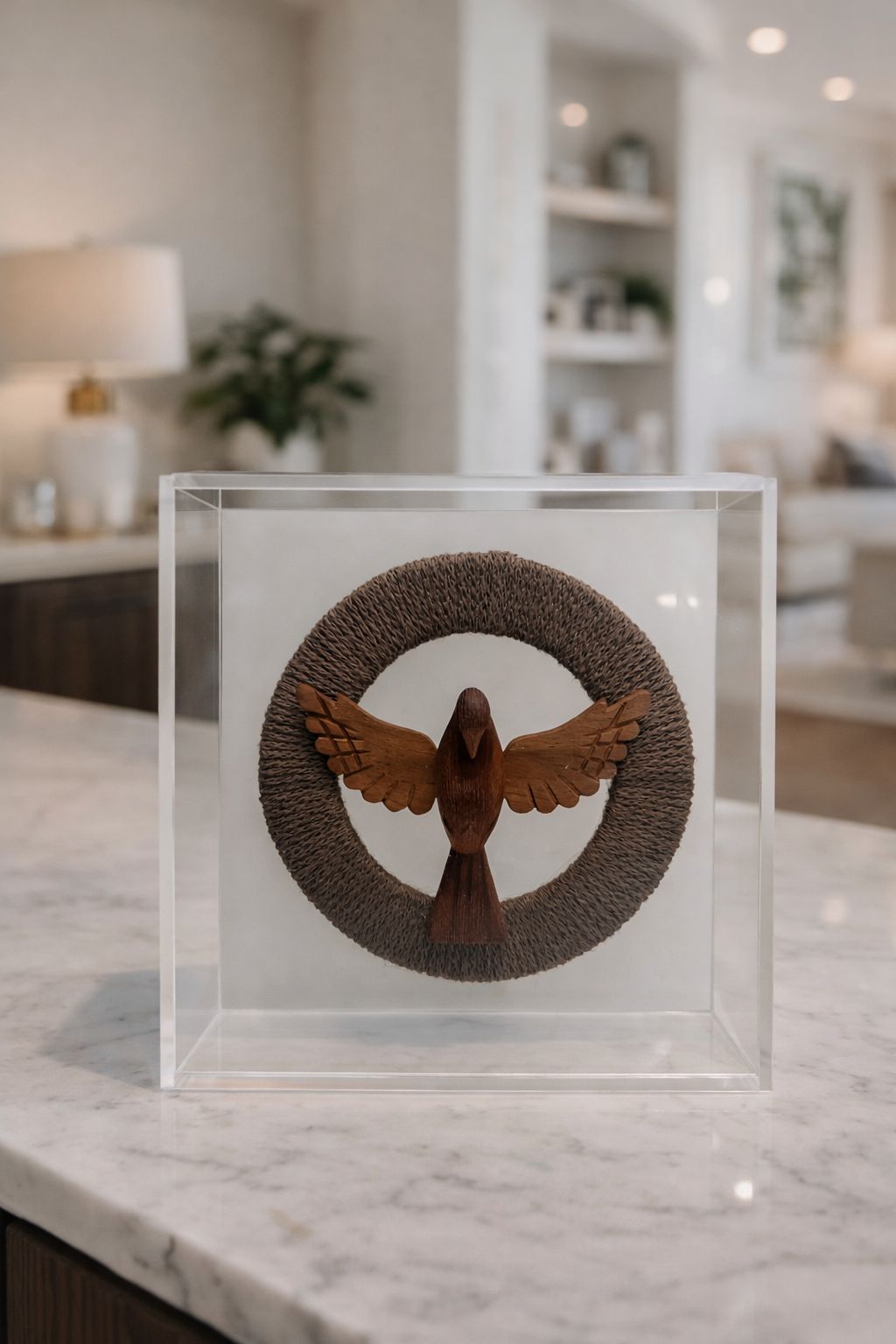 ESCULTURA VOLO SACRO - 18x18