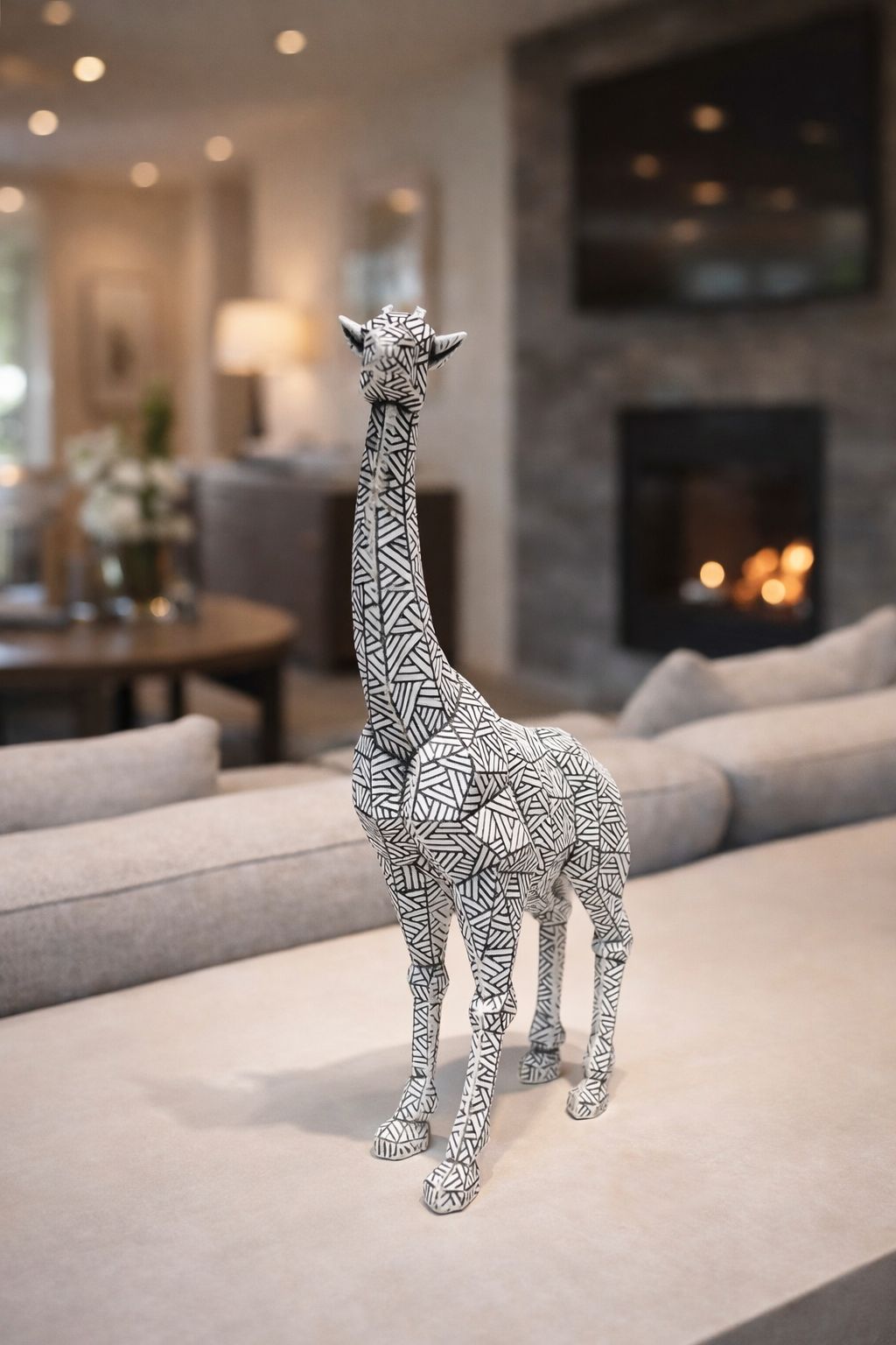 GIRAFFA LINEARE - 38x17