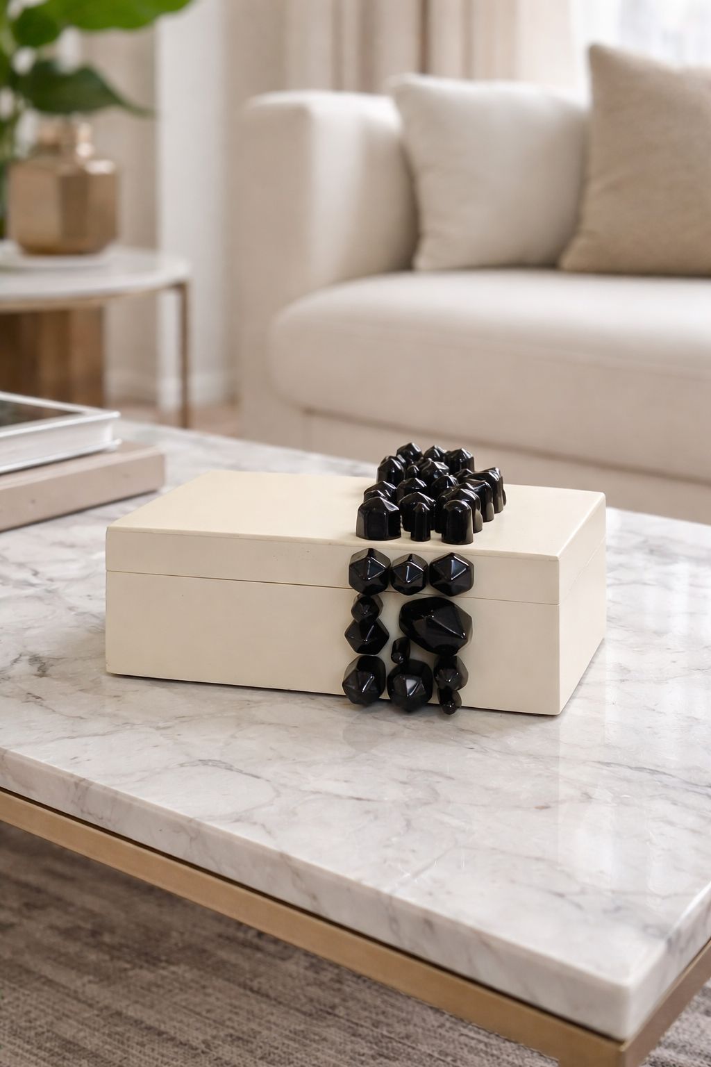 CAIXA GEMMA BLACK - 18x13