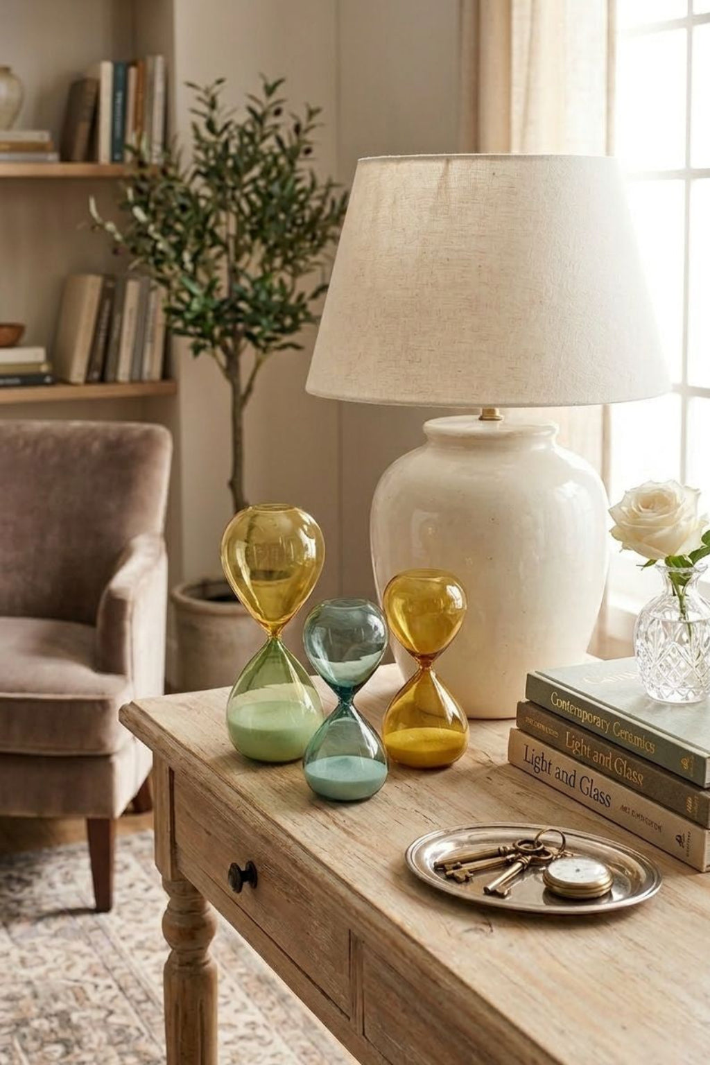 AMPULHETAS BRASIL - 3 peças