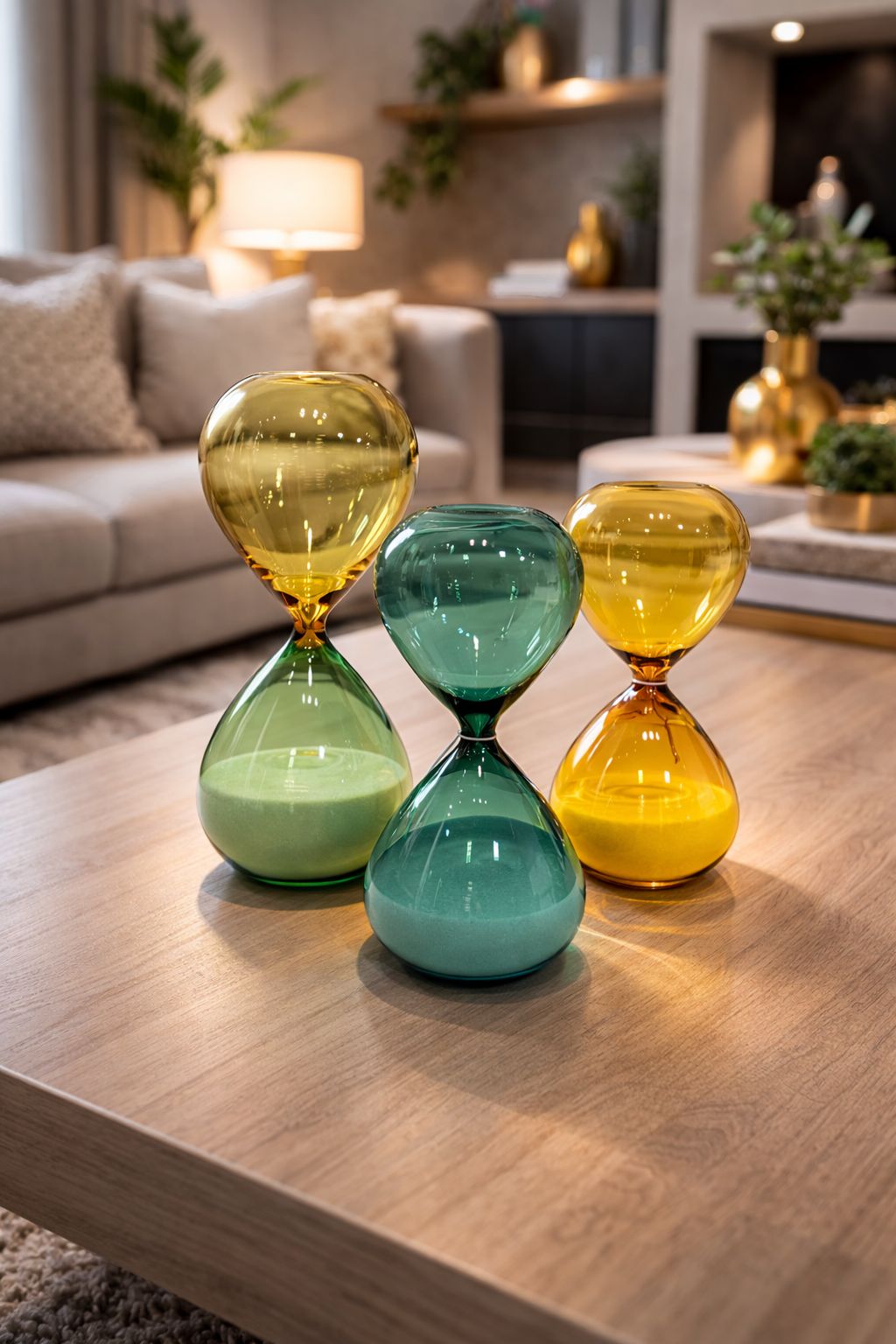 AMPULHETAS BRASIL - 3 peças