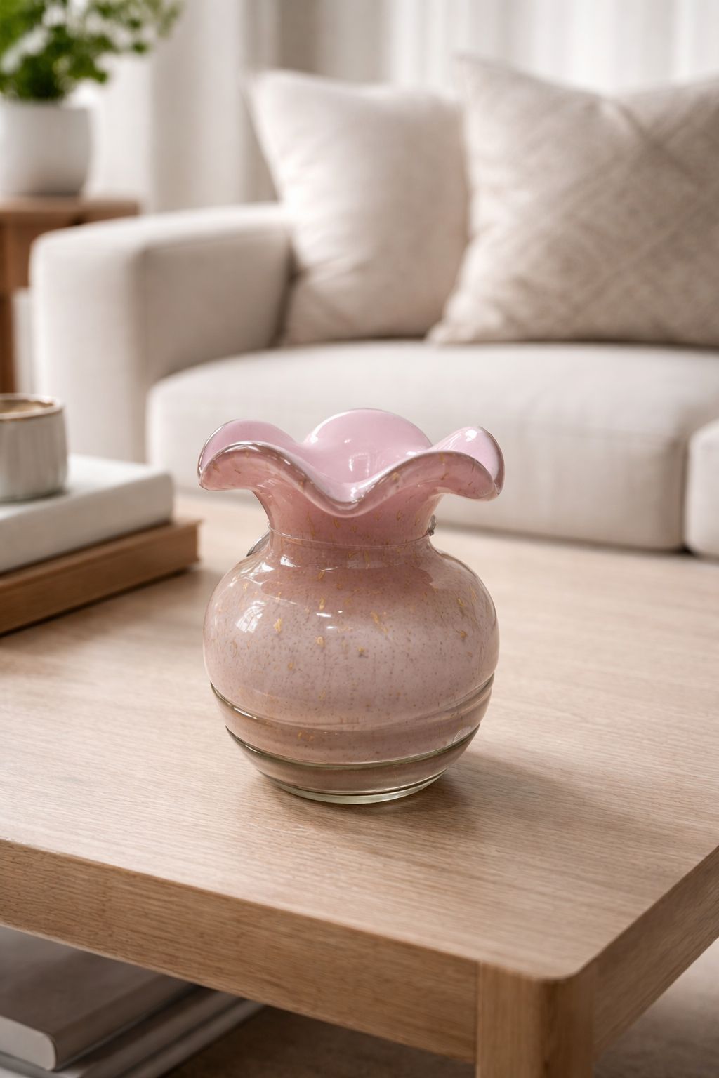 VASO MURANO ROSAVENTO - 16x13