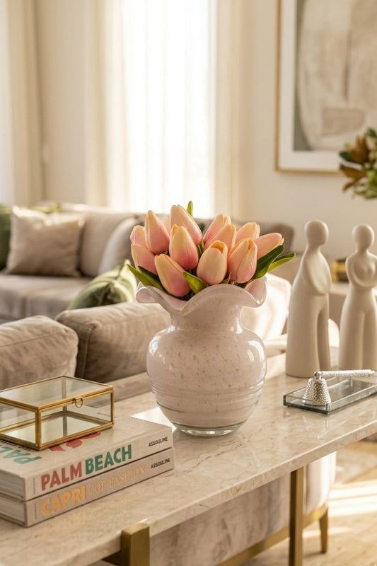 VASO MURANO ROSAVENTO - 16x13