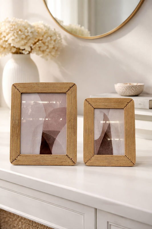 PORTA-RETRATO TIMBER - 2 peças