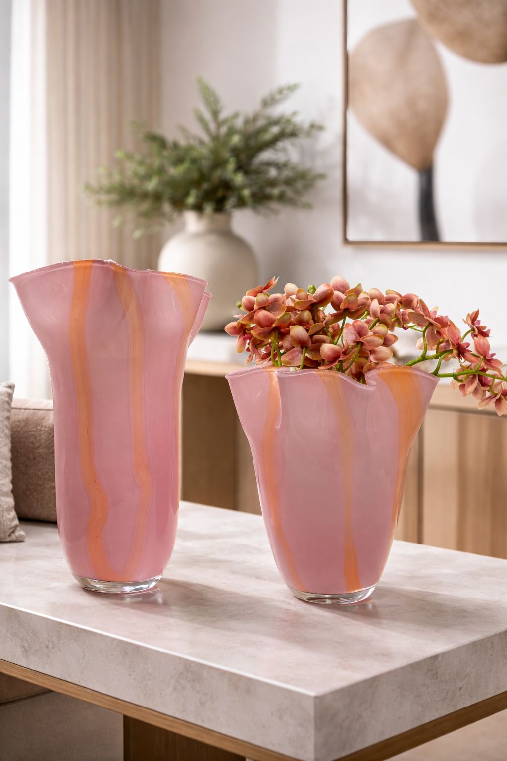 VASOS ROSALINE - 2 peças