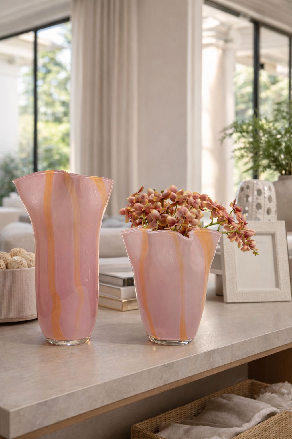 VASOS ROSALINE - 2 peças