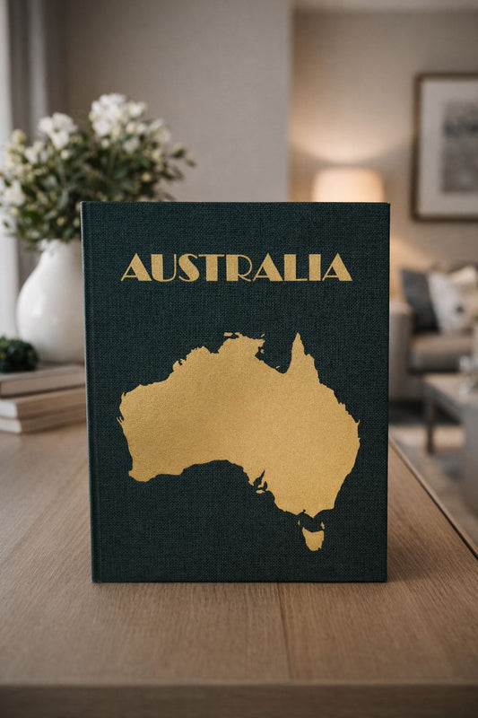 CAIXA LIVRO AUSTRALIA - 36x27
