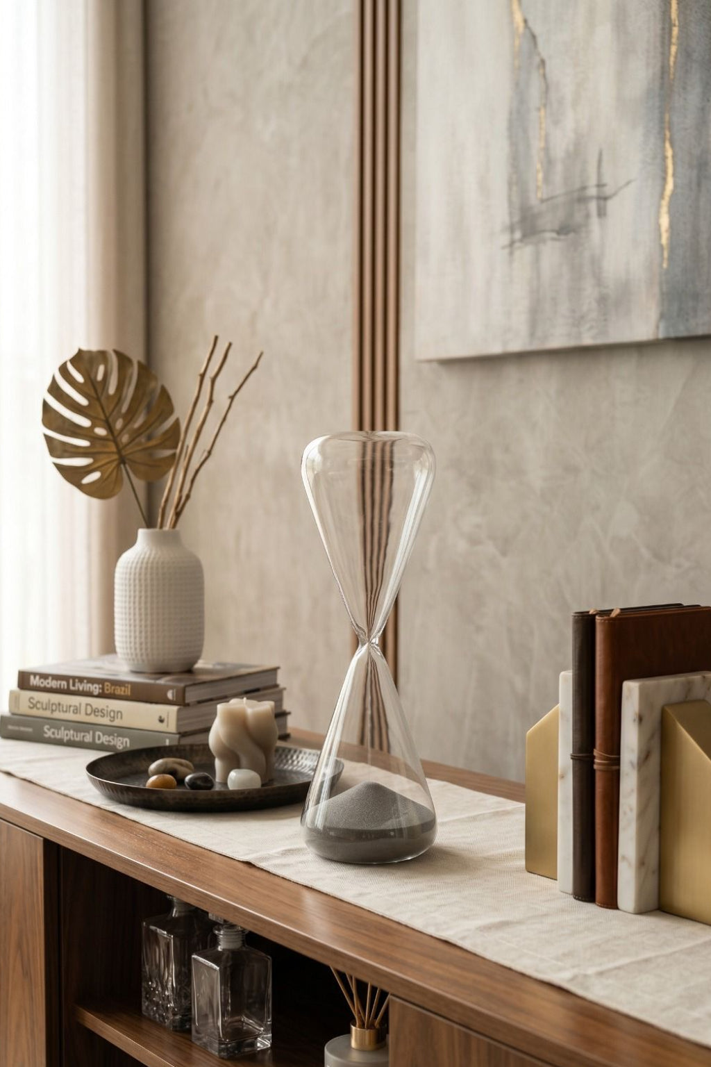 AMPULHETA GRAUE - 30cm