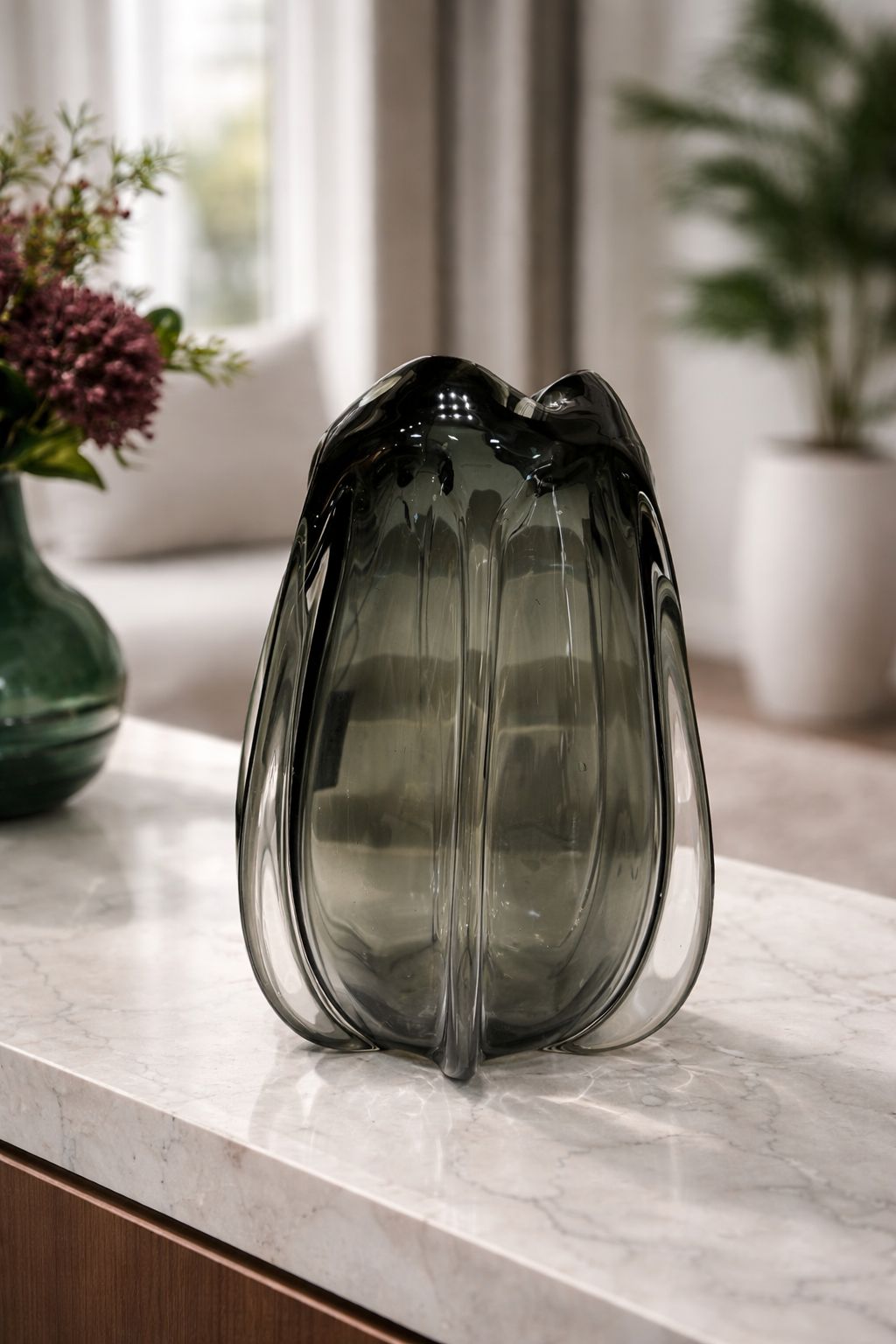 VASO MURANO VELLUTO FUMÊ - 29x15