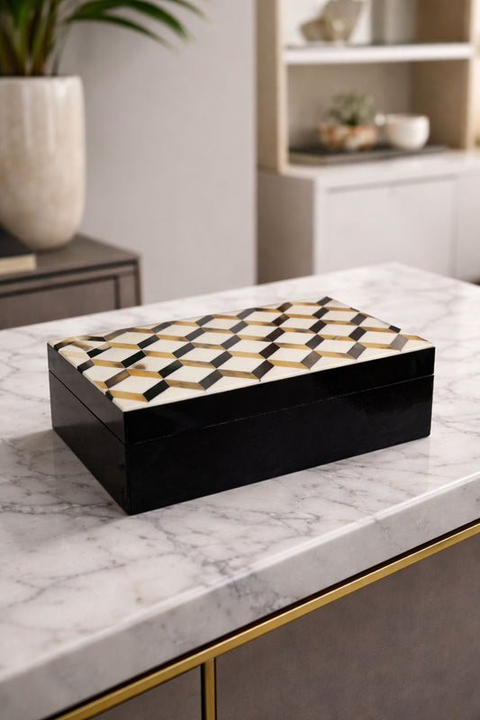 CAIXA DECORATIVA PRISMA - 24x13