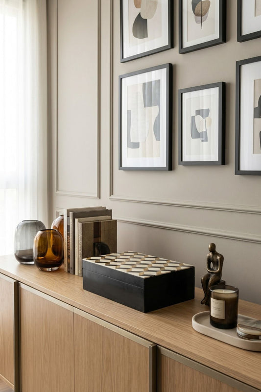 CAIXA DECORATIVA PRISMA - 24x13