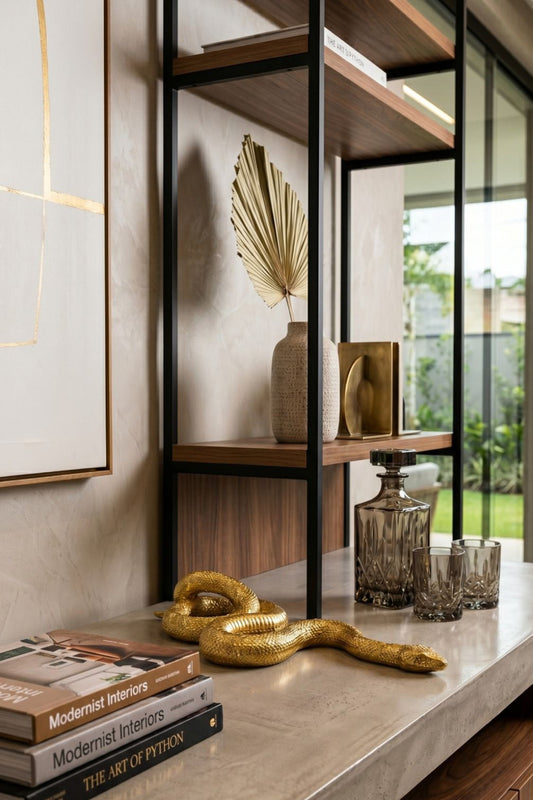 ESCULTURA SERPENTE - 40x15