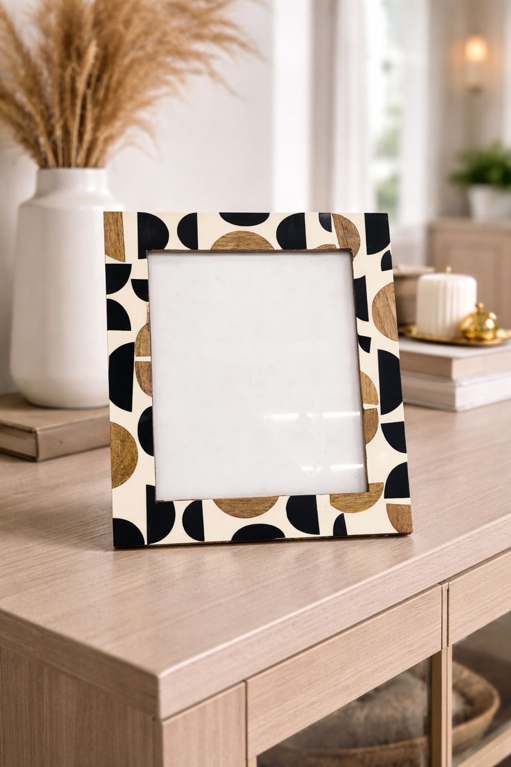 PORTA RETRATO GEOMÉTRICO - 32x27