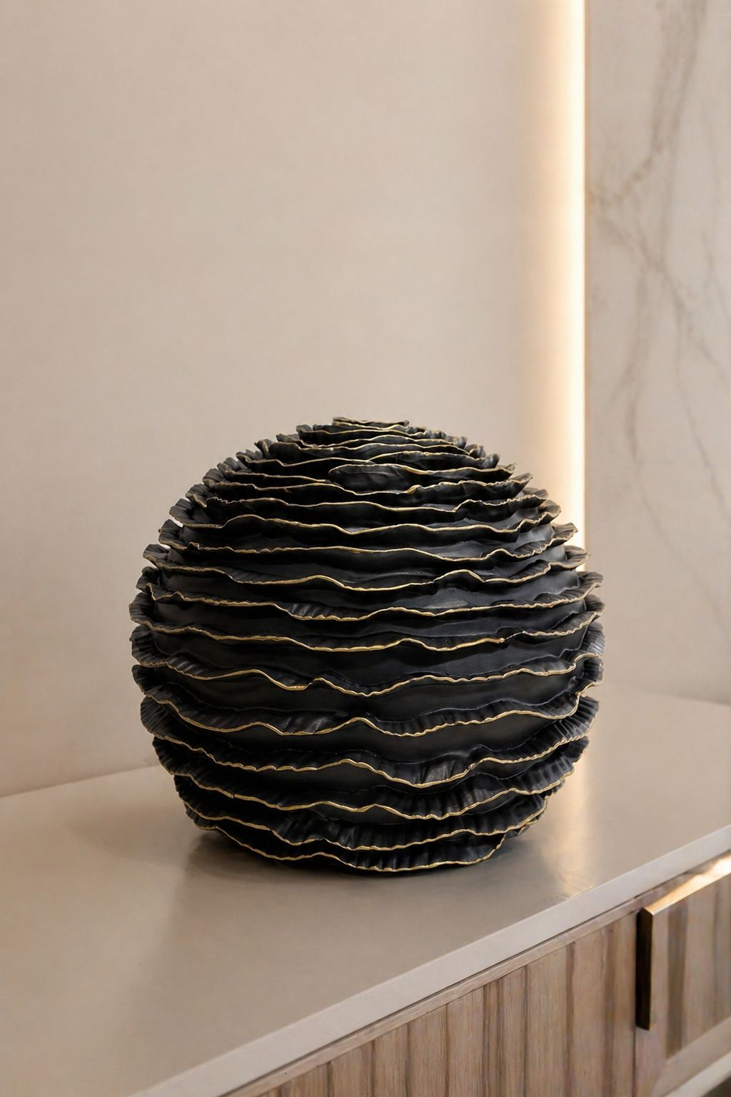 VASO EM CERÂMICA ONDARA - 25x21