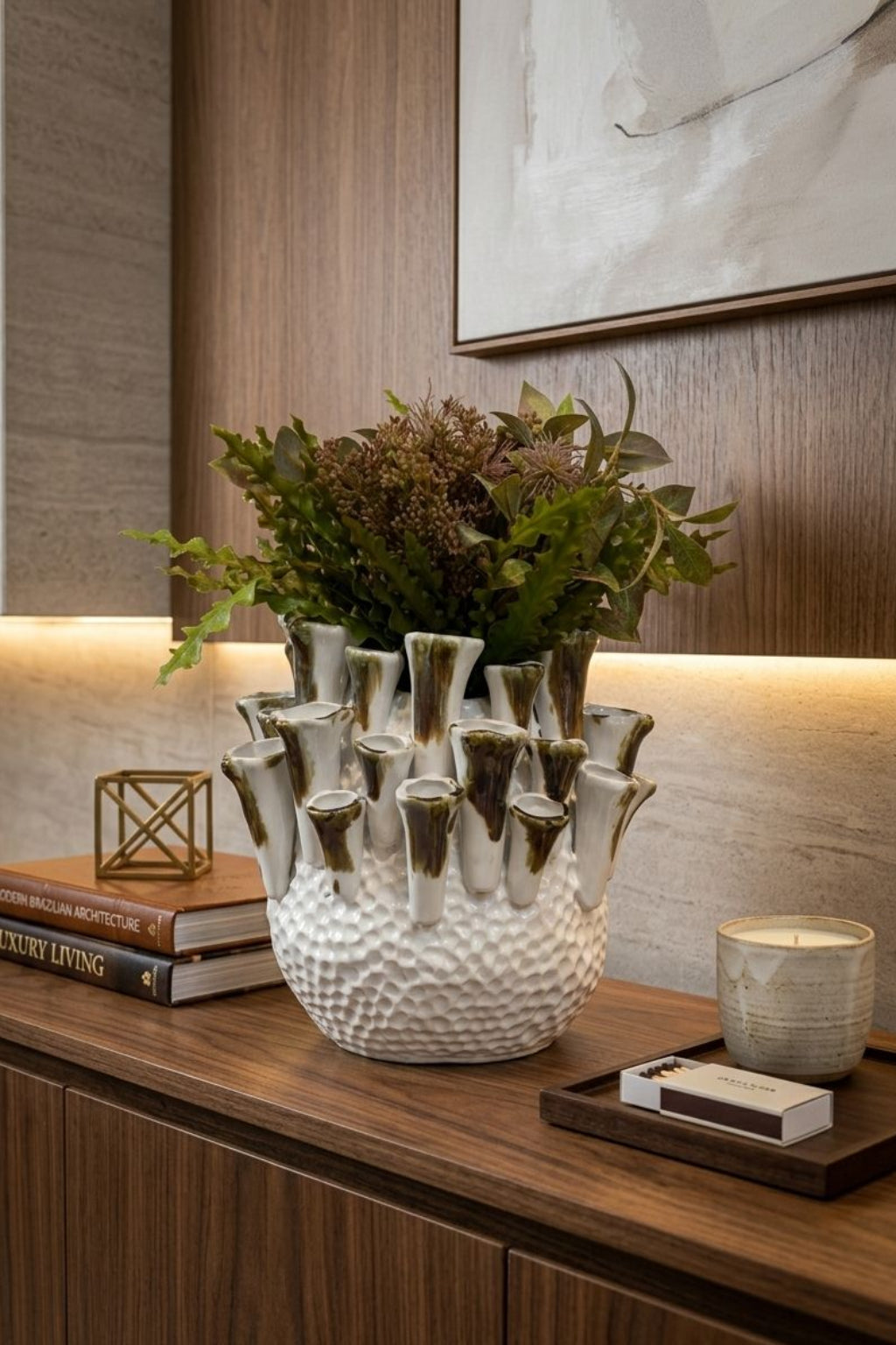 VASO CORALIA - 28x28