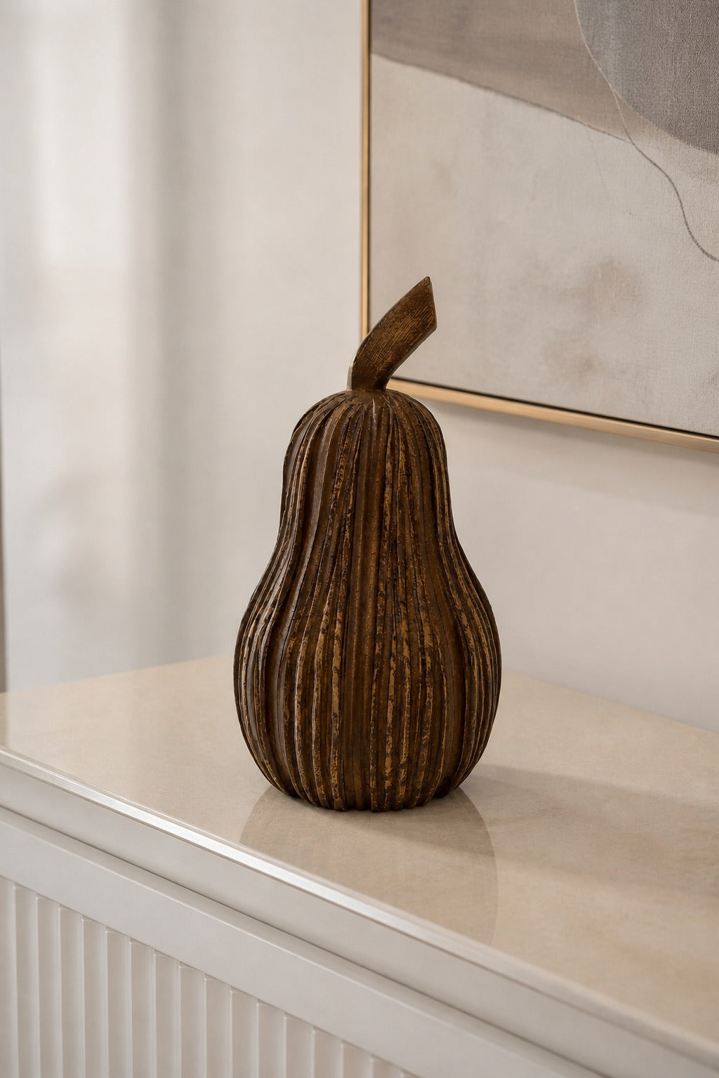 ESCULTURA PÊRA RUSTIQUE - 31x15