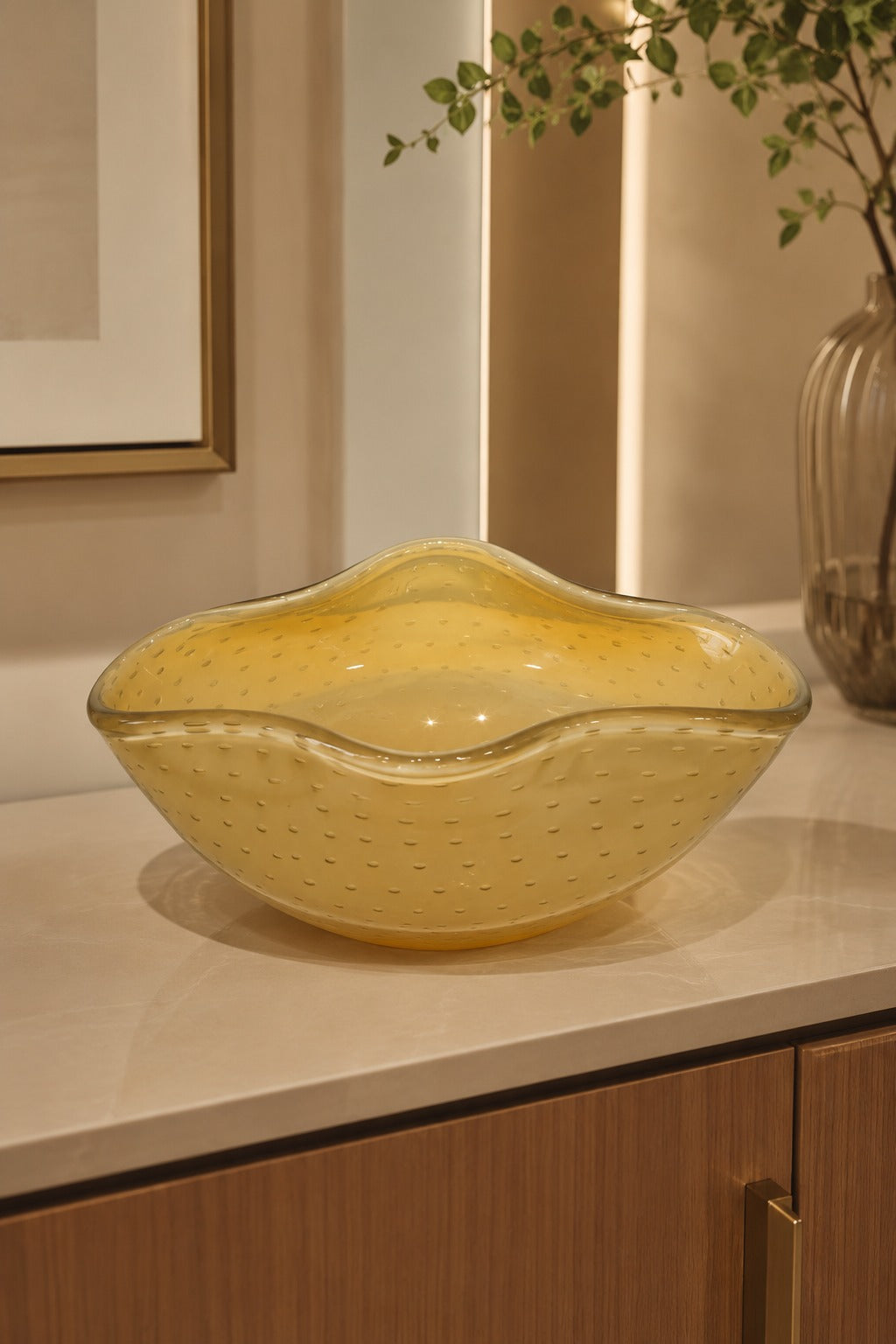 VASO BAIXO CHAMPAGNE - 30x21