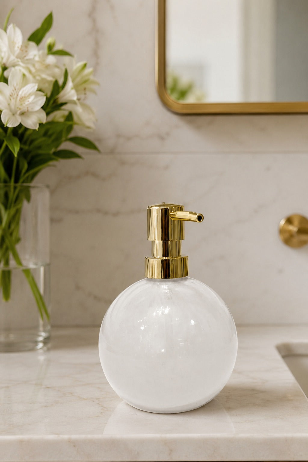 DISPENSER PERLA BIANCO - 15,5x10