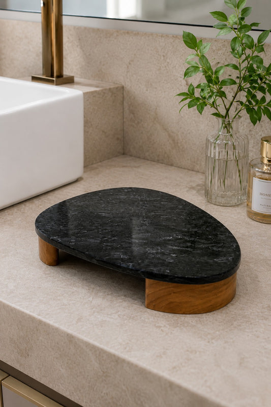 BANDEJA SIENNA STONE - 30x25x5