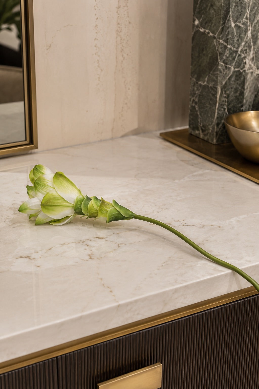 FLOR DE CÚRCUMA DECORATIVA - 60cm