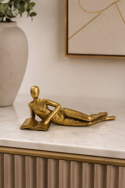 ESCULTURA CAPÍTULO DOURADO - 20x17