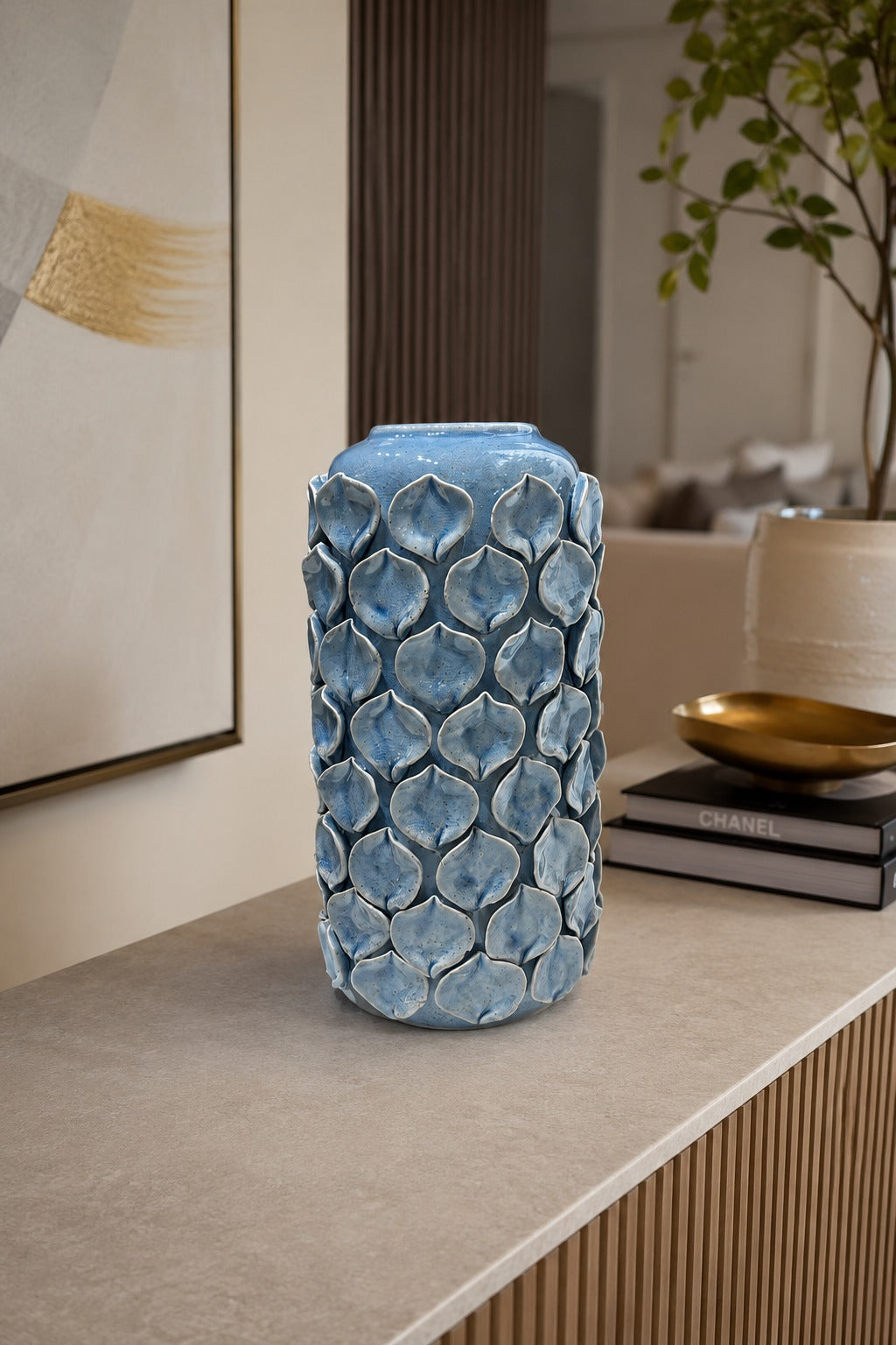 VASO EM CERÂMICA FLORA - 25x13