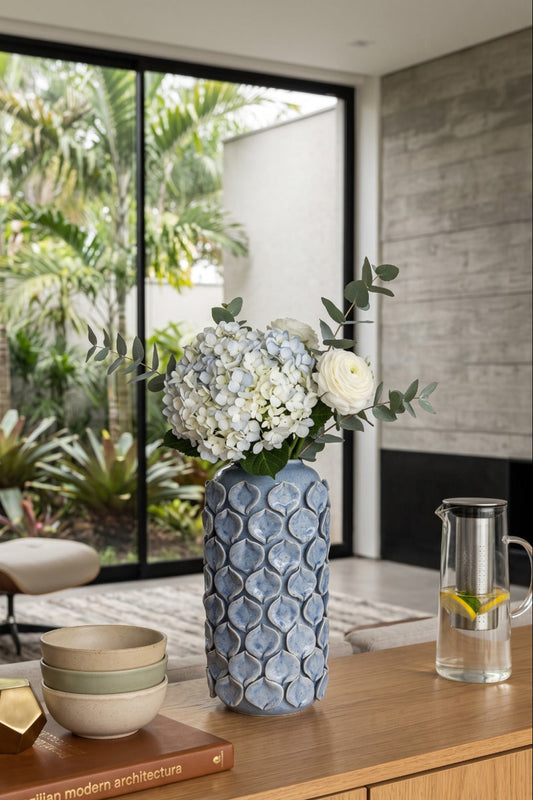 VASO EM CERÂMICA FLORA - 25x13