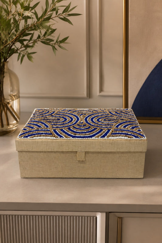 CAIXA DECORATIVA MARBLU - 23x16