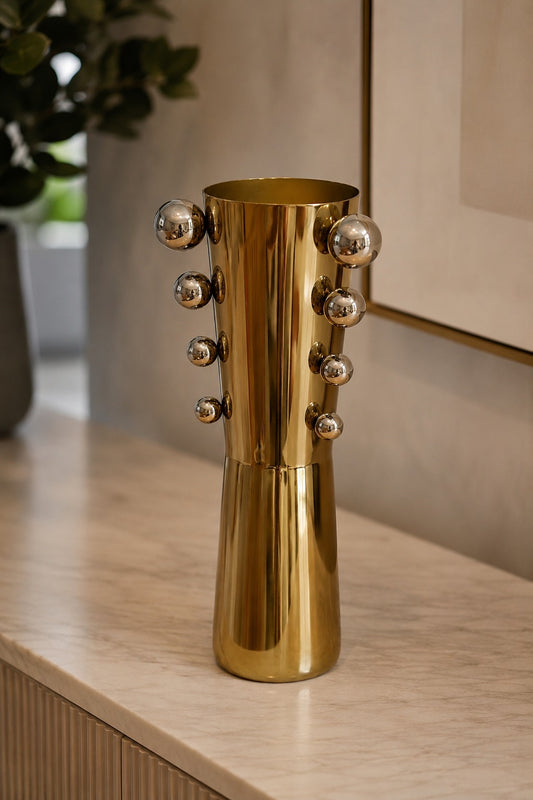 VASO EM AÇO IMPERIALE - 41x15