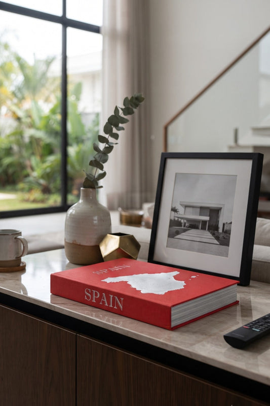LIVRO DECORATIVO SPAIN - 36x27